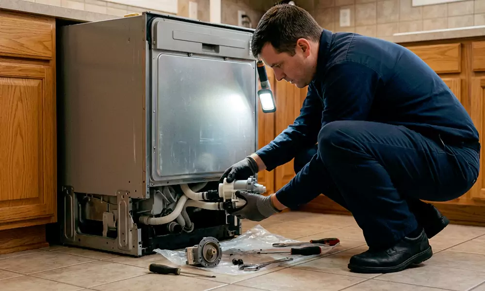 Dishwasher Pump Replacement in Union City, NJ