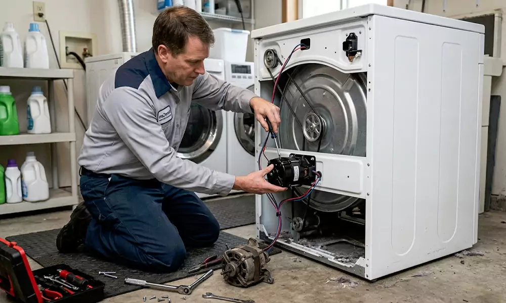 Dryer Motor Replacement in Union City, NJ