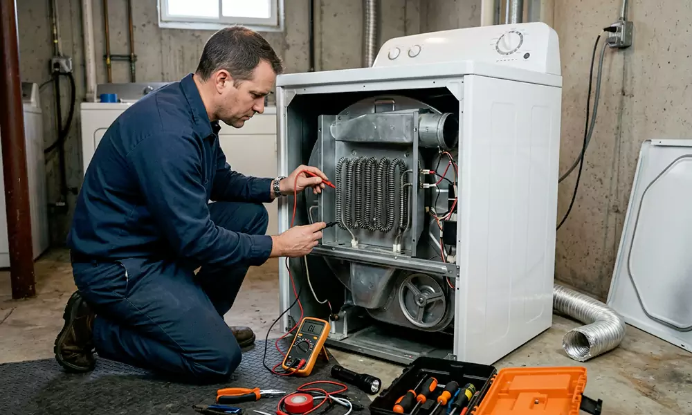 Dryer Not Heating Repair in Union City, NJ