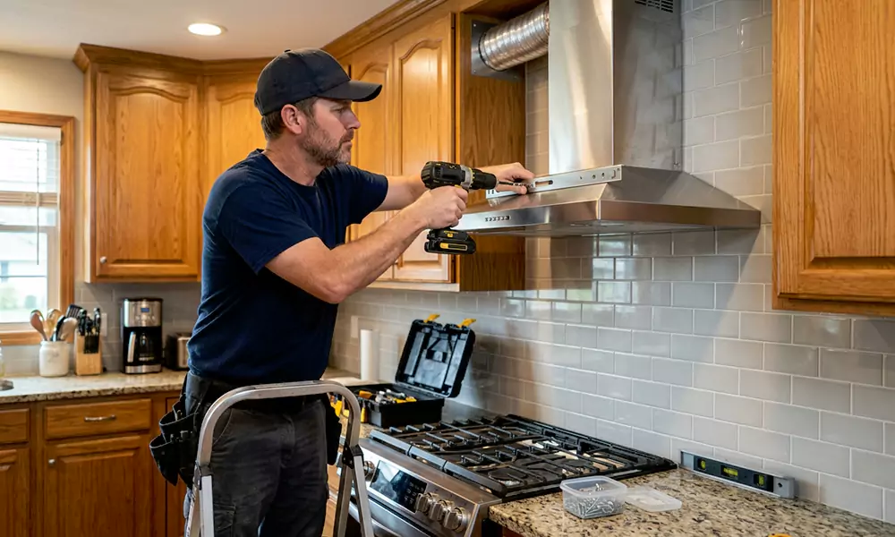 Range Hood Installation in Union City, NJ
