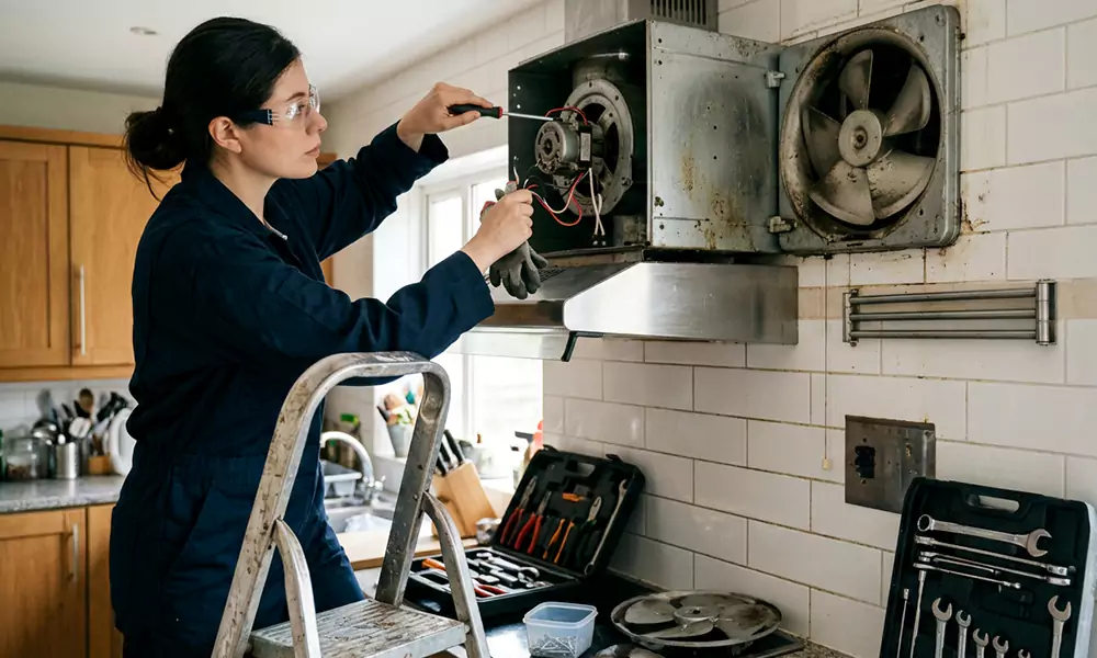 Vent Hood Installation in Union City, NJ