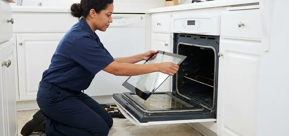 Range Oven Door Glass Replacement in Union City